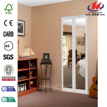 Mir-Mel Mirror MDF Interior Closet Bi-fold Door