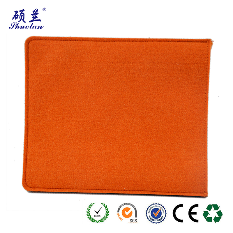 Orange Felt Ipad Bag