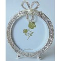 Bowknot rond Metal Photo Frame