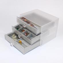 High quality new clear acrylic jewelry storage box