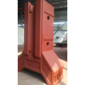 Grey iron resin sand gantry milling machine column