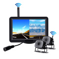 Digital wireless 2 Ch cameras 5 inch monitor