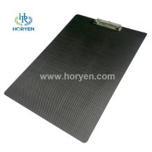 Custom carbon fiber A4 clipboard menu clip board