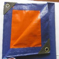 Orange Blue Tarpaulin Ready Made Sheet