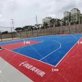 outdoor waterproof pp interlocking basketball flooring tiles