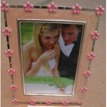 Pink 4x6 inch Zinc Photo Frame