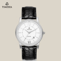 Mens Brand Quartz Watch with Japan Movt Leather Strap 72175