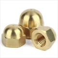 Brass Cap Hex Nuts Dome Head Acorn Nut