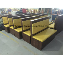 Wholesale Customized Two Seaters Dining Sofa for Coffee Shop (FOH-XM32-481)