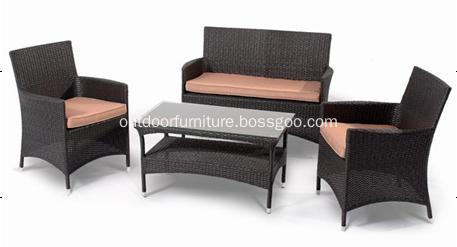 DLR1121 Cheap Outdoor Wicker Furniture Rattan Sofa Chair