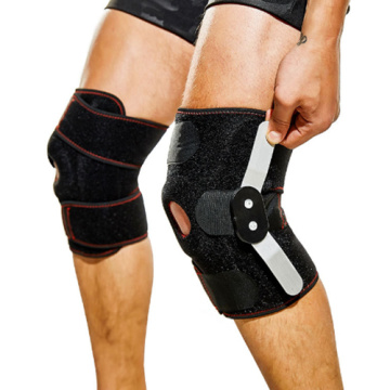 Munas de rodilla de baloncesto de soporte de rodilla deportiva de doble correa