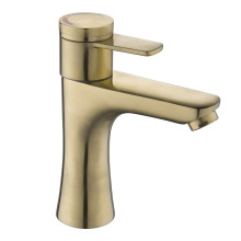 Simple brass 38 degree thermostatic basin mixer