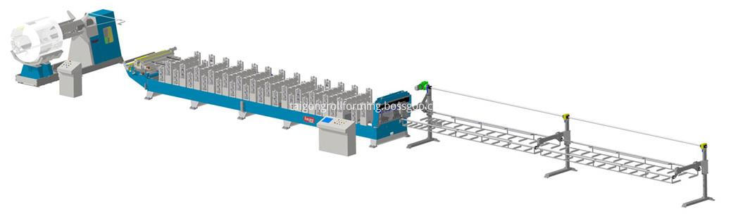 Shelving Post Making Machine