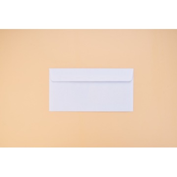 White Single Left Window Envelope for A4 Stationery