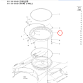 KOMATSU PC220-8 240-8 CIRCLE SWING 206-25-00301