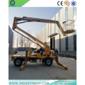 14m Self-propelled Articulating Trailer Boom Lift