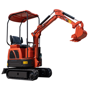 Irene XN12 FREE SHIPPING mini small digger CE/EPA/EURO 5 wholesale compact mini excavators 1 ton prices with thumb bucket