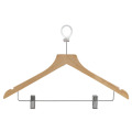 Wooden Pants Hanger and Coat Hanger