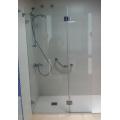 Toughened Clear Etched Shower Screen Glass Panels