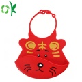 Креативный дизайн Lovely Animal Printed Silicone Baby Bibs