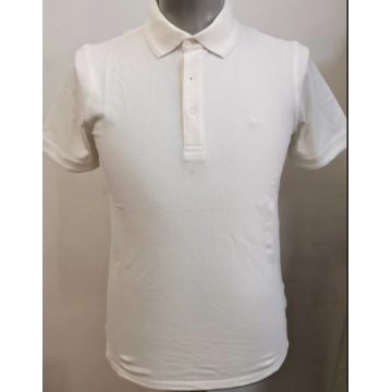 Color sólido 100% Camisas de polo para hombres de algodón