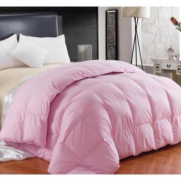 Sólido de sentimento macio microfibra poliéster impresso Comforter Set