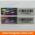 3D Laser Anti-Fake Barcode Hologram Stickers