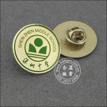 Custom Metal Badge, Printing School Lapel Pin (GZHY-LP-093)