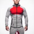 Jersey gimnasio sudadera sportswear con capucha modificado para requisitos particulares de los hombres