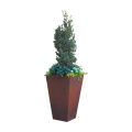 Corten Steel Planter Custom Garden Patio Flower Pot