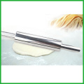 Non-Stick & Zero Maintenance - French Metal Stainless Steel Construction Rolling Pin (Non Marble Pins)