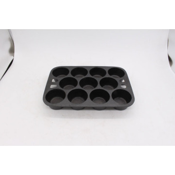 Different Shapes Vegetable Oil Cast Iron Bakeware