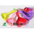 Plastic Heart Shaped Measuring Spoon