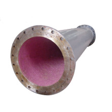 Tubo compuesto de acero de cerámica revestida de cerámica industrial