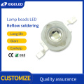 Reflow soldering red light bead LED bulb