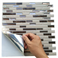 Smart self-adhesive peel and stick subway tile