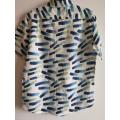 Men Casual Cotton Print Short Shirt