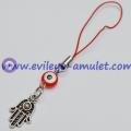 Evil Eye Hamsa Kabbalah Cell Phone Charm for Protection