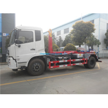 High quality Dongfeng 4x2 hook arm garbage truck