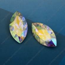Navette Dz-4200 pedras de fantasia de cristal para jóias
