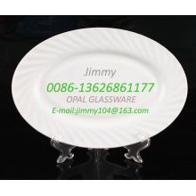 Glass Plate Fruit Plate -10" Waist Plate