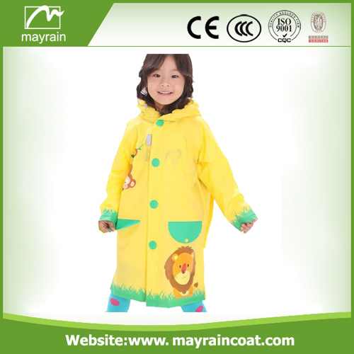 Hot Selling Polyester Children Raincoat