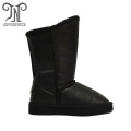 PU Leather Boys Winter Boots Shoes with Studs