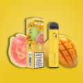 Sabores de frutas 8 ml de cartucho 2000 Puffs Gunnpod descartável