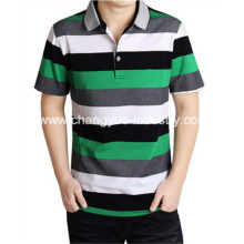 Fashion Man Contrast Color Polo T-shirt