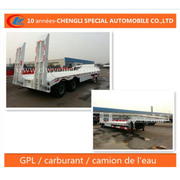 Surbaissee Semi-Remorque 2 Essieux Low Bed Trailer