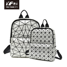 Geometrische holografische Laptop-Rucksäcke reflektierende Tasche