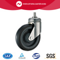 Threaded Stem Swivel TPR Supermarket Caster