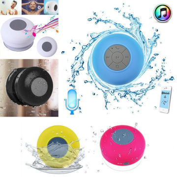 Multifunctiona Mini Ducha a prueba de agua Altavoz Bluetooth