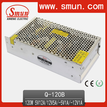 120W Quad Power Supply Switching (Q-120B 5V12V-5V-12V)